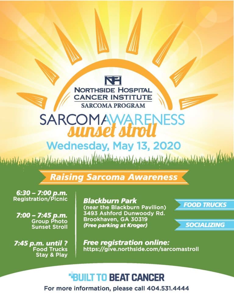 Sarcoma Walk 2020 Flyer 8 5×11 